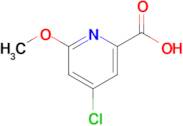 4-Chloro-6-methoxypicolinic acid