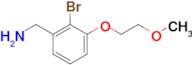 (2-Bromo-3-(2-methoxyethoxy)phenyl)methanamine