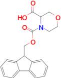 4-(((9H-Fluoren-9-yl)methoxy)carbonyl)morpholine-3-carboxylic acid