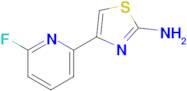 4-(6-Fluoropyridin-2-yl)thiazol-2-amine