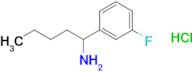 1-(3-Fluorophenyl)pentan-1-amine hydrochloride