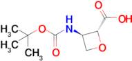 (2R,3R)-3-((tert-Butoxycarbonyl)amino)oxetane-2-carboxylic acid