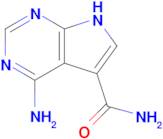 4-Amino-7H-pyrrolo[2,3-d]pyrimidine-5-carboxamide