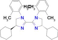 (4S,4'S)-4,4'-Dicyclohexyl-1,1'-bis(2,6-dimethylphenyl)-4,4',5,5'-tetrahydro-1H,1'H-2,2'-biimidazole