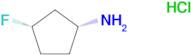 (1R,3S)-3-Fluorocyclopentanamine hydrochloride