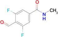 3,5-Difluoro-4-formyl-N-methylbenzamide