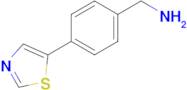 (4-(Thiazol-5-yl)phenyl)methanamine