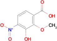 3-Hydroxy-2-methoxy-4-nitrobenzoic acid