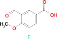 3-Fluoro-5-formyl-4-methoxybenzoic acid