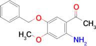 1-(2-Amino-5-(benzyloxy)-4-methoxyphenyl)ethanone