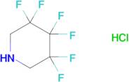 3,3,4,4,5,5-Hexafluoropiperidine hydrochloride