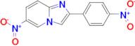 6-Nitro-2-(4-nitrophenyl)imidazo[1,2-a]pyridine