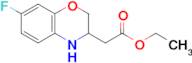 Ethyl 2-(7-fluoro-3,4-dihydro-2H-benzo[b][1,4]oxazin-3-yl)acetate