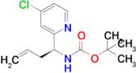 (S)-tert-Butyl (1-(4-chloropyridin-2-yl)but-3-en-1-yl)carbamate