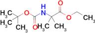 Ethyl 2-((tert-butoxycarbonyl)amino)-2-methylpropanoate