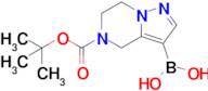 {5-[(tert-Butoxy)carbonyl]-4H,5H,6H,7H-pyrazolo[1,5-a]pyrazin-3-yl}boronic acid