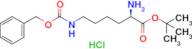 (R)-tert-Butyl 2-amino-6-(((benzyloxy)carbonyl)amino)hexanoate hydrochloride