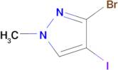 3-Bromo-4-iodo-1-methyl-1H-pyrazole