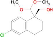 (R)-(6-Chloro-1-(dimethoxymethyl)-1,2,3,4-tetrahydronaphthalen-1-yl)methanol