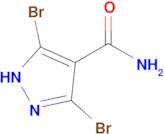 3,5-Dibromo-1H-pyrazole-4-carboxamide