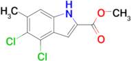 Methyl 4,5-dichloro-6-methyl-1H-indole-2-carboxylate