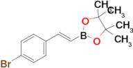 (E)-2-(4-Bromostyryl)-4,4,5,5-tetramethyl-1,3,2-dioxaborolane