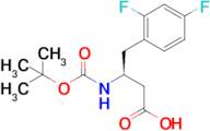 (S)-3-((tert-Butoxycarbonyl)amino)-4-(2,4-difluorophenyl)butanoic acid