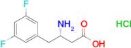 (S)-3-Amino-4-(3,5-difluorophenyl)butanoic acid hydrochloride