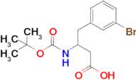 4-(3-Bromophenyl)-3-((tert-butoxycarbonyl)amino)butanoic acid