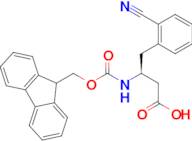 (S)-3-((((9H-Fluoren-9-yl)methoxy)carbonyl)amino)-4-(2-cyanophenyl)butanoic acid