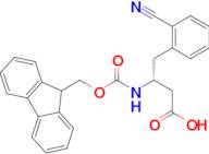 (R)-3-((((9H-Fluoren-9-yl)methoxy)carbonyl)amino)-4-(2-cyanophenyl)butanoic acid