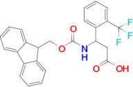 3-((((9H-Fluoren-9-yl)methoxy)carbonyl)amino)-3-(2-(trifluoromethyl)phenyl)propanoic acid