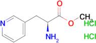 (S)-Methyl 2-amino-3-(pyridin-3-yl)propanoate dihydrochloride