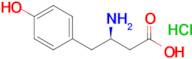 (R)-3-Amino-4-(4-hydroxyphenyl)butanoic acid hydrochloride