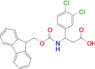 3-((((9H-Fluoren-9-yl)methoxy)carbonyl)amino)-3-(3,4-dichlorophenyl)propanoic acid