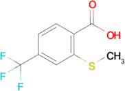 2-(Methylthio)-4-(trifluoromethyl)benzoic acid