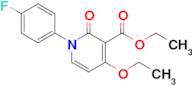 Ethyl 4-ethoxy-1-(4-fluorophenyl)-2-oxo-1,2-dihydropyridine-3-carboxylate