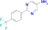 2-(4-(Trifluoromethyl)phenyl)pyrimidin-5-amine