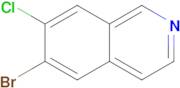 6-Bromo-7-chloroisoquinoline