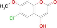 6-Chloro-4-hydroxy-7-methoxy-2H-chromen-2-one