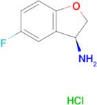 (S)-5-Fluoro-2,3-dihydrobenzofuran-3-amine hydrochloride