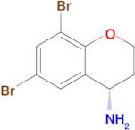 (S)-6,8-Dibromochroman-4-amine