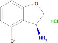 (S)-4-Bromo-2,3-dihydrobenzofuran-3-amine hydrochloride