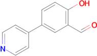 2-Hydroxy-5-(pyridin-4-yl)benzaldehyde