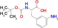 (S)-3-(3-Aminophenyl)-2-((tert-butoxycarbonyl)amino)propanoic acid