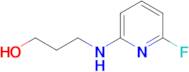 3-((6-Fluoropyridin-2-yl)amino)propan-1-ol