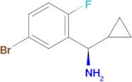 (R)-(5-Bromo-2-fluorophenyl)(cyclopropyl)methanamine