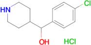 (4-Chlorophenyl)(piperidin-4-yl)methanol hydrochloride