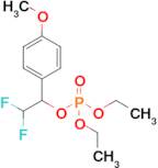 2,2-Difluoro-1-(4-methoxyphenyl)ethyl diethyl phosphate