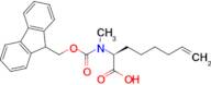 Fmoc-L-2-methylamino-7-octenoic acid